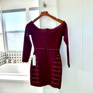 Top Shop Studded Mini Dress